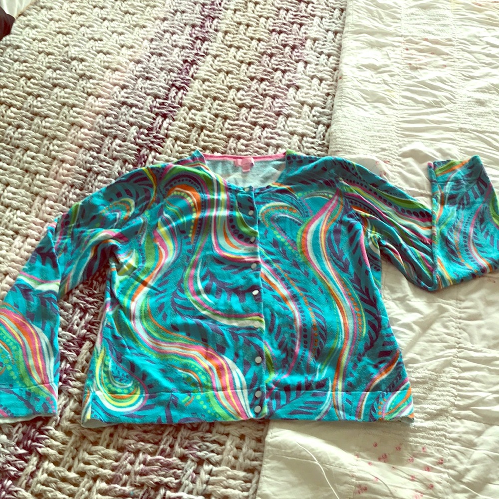 Lilly Pulitzer Cardigan XL